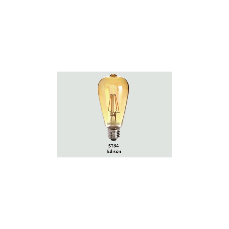 LED classic EDISSON 6W Янтарный