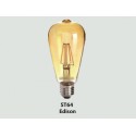 LED classic EDISSON 6W Ambra ( 60W )