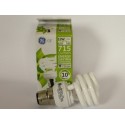 Compact fluorescent B22 12W warm White