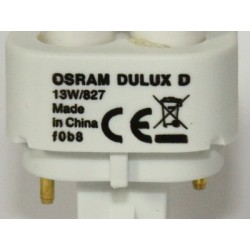 Лампа OSRAM DULUX D 13W/827