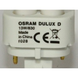 Ampoule OSRAM DULUX D 13W/830