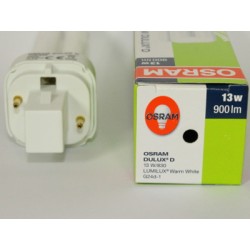 Лампа OSRAM DULUX D 13W/830