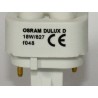 Ampoule OSRAM DULUX D 18W/827