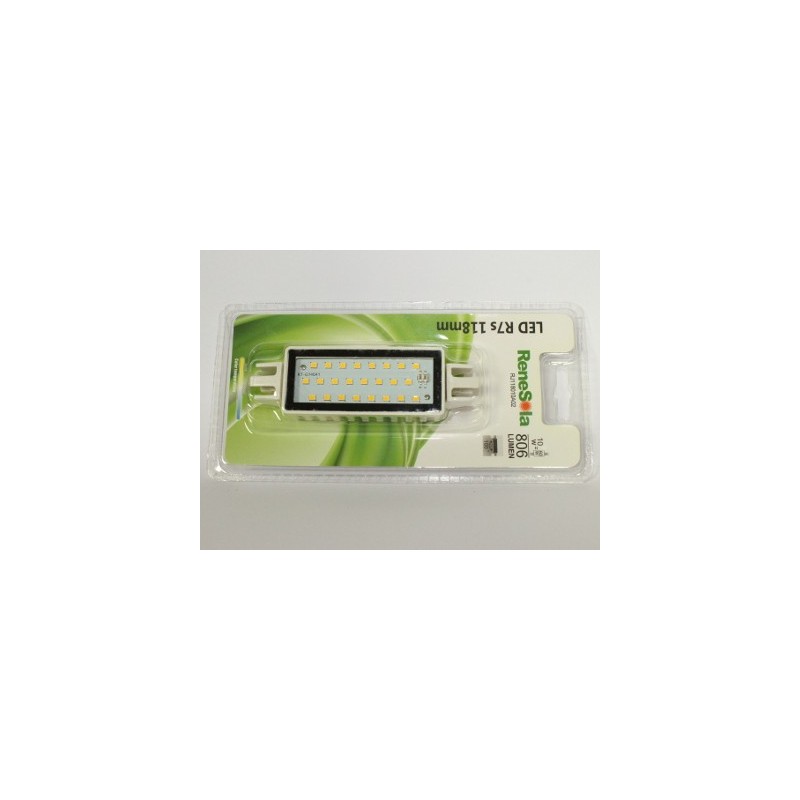 Lampa R7S LED 10W 4000K 118mm