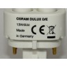 Ampoule OSRAM DULUX D/E 13W/830