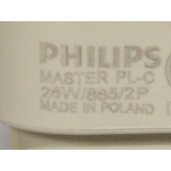 Lampadina fluorescente compatta PHILIPS MASTER PL-C 26W/865/2P
