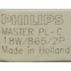 Lampadina fluorescente compatta PHILIPS MASTER PL-C 18W/865/2P