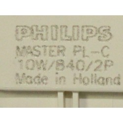 Лампы компактные люминесцентные PHILIPS MASTER PL-C 10W/840/2P