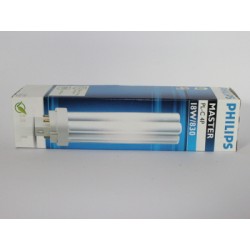 Lampadina fluorescente compatta PHILIPS MASTER PL-C 18W/830/4P