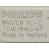 Ampoule fluocompacte PHILIPS MASTER PL-C 10W/840/4P