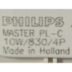 Ampoule fluocompacte PHILIPS MASTER PL-C 10W/830/4P