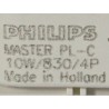 Ampoule fluocompacte PHILIPS MASTER PL-C 10W/830/4P