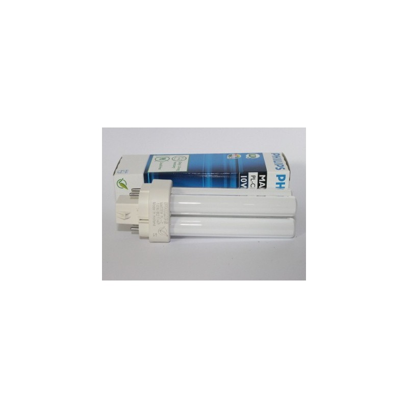 La bombilla fluorescente compacta PHILIPS MASTER PL-C 10 W/827/4P