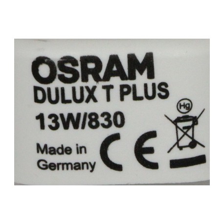 Lampadina OSRAM DULUX T 13W 830