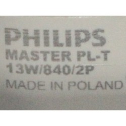 Lampy kompaktowe świetlówki PHILIPS MASTER PL-T 13W/840/2P