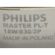 Lampy kompaktowe świetlówki PHILIPS MASTER PL-T 18W/830/2P