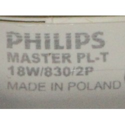 Лампы компактные люминесцентные PHILIPS MASTER PL-T 18W/830/2P