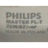 Kompaktleuchtstofflampe PHILIPS MASTER PL-T 26W/827/4P
