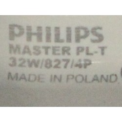 Лампы компактные люминесцентные PHILIPS MASTER PL-T 32W/827/4P