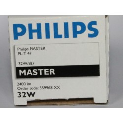 Лампы компактные люминесцентные PHILIPS MASTER PL-T 32W/827/4P