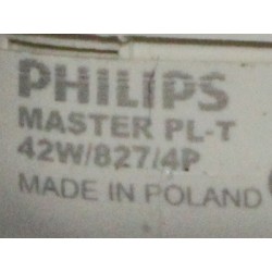 Лампы компактные люминесцентные PHILIPS MASTER PL-T 42W/827/4P
