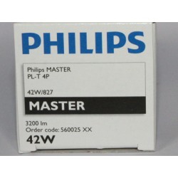 Лампы компактные люминесцентные PHILIPS MASTER PL-T 42W/827/4P