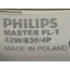 Ampoule fluocompacte PHILIPS MASTER PL-T 42W/830/4P