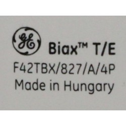 Ampoule fluocompacte GE Biax T/E 42W/827/4P