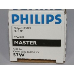 Лампа PHILIPS MASTER PL-T 57W/827/4P