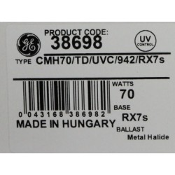 A GE, A CMH-TD 70W/942