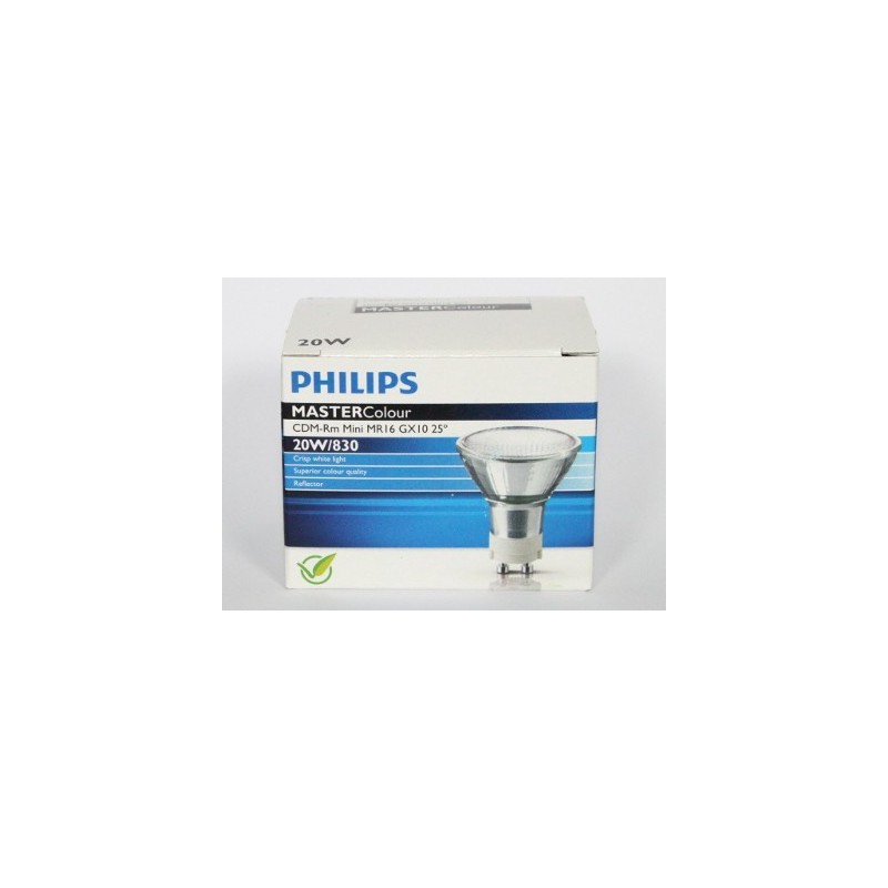 MDL-Rm 20W/830 MR16 GX10 25° PHILIPS MASTERCOLOUR