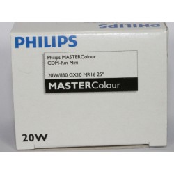 Lâmpada PHILIPS MASTERColour CDM-Rm 20W/830 MR16 GX10 25° 