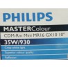 PHILIPS MASTERColour CDM-Rm de ELITE 35W/930 MR16 GX10 10° 