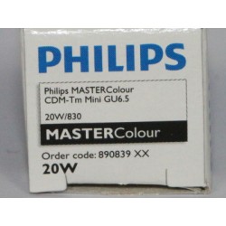 Lâmpada PHILIPS MASTERColour CDM-Tm de 20W/830
