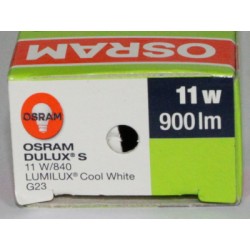 Ampoule OSRAM DULUX S 11W/840