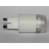 Ampoule LED G9 Megaman 3W 2800K blanc chaud – gros plan