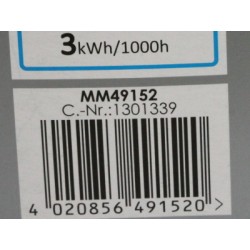 Ampoule LED G9 Megaman 3W 2800K blanc chaud – vue détaillée