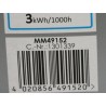 Ampoule LED G9 Megaman 3W 2800K blanc chaud – vue détaillée