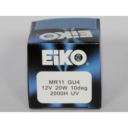 Ampoule halogène MR11 GU4 12V 20W 10° IRC95 - EIKO (9)