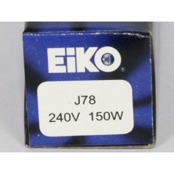 O bulbo de halogênio R7s 150W 78mm