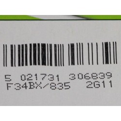 Lampadina fluorescente compatta BIAX L 34W/835