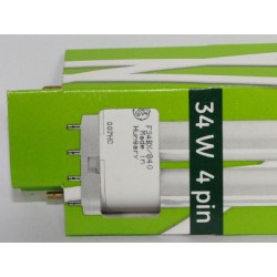 Lampadina fluorescente compatta BIAX L 34W/840