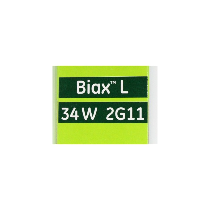 GE Biax L 34W 840 4,000K 2G11 CFL