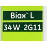 Lâmpada fluorescente compacta BIAX L 34W/835