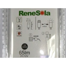 Lampa G4 LED 1W 3000K.