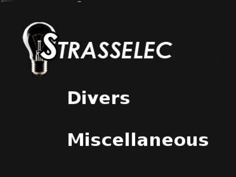 STRASSELEC VARIE PRESE, LED, BATTERIE, LAMPADINE SPECIALI 