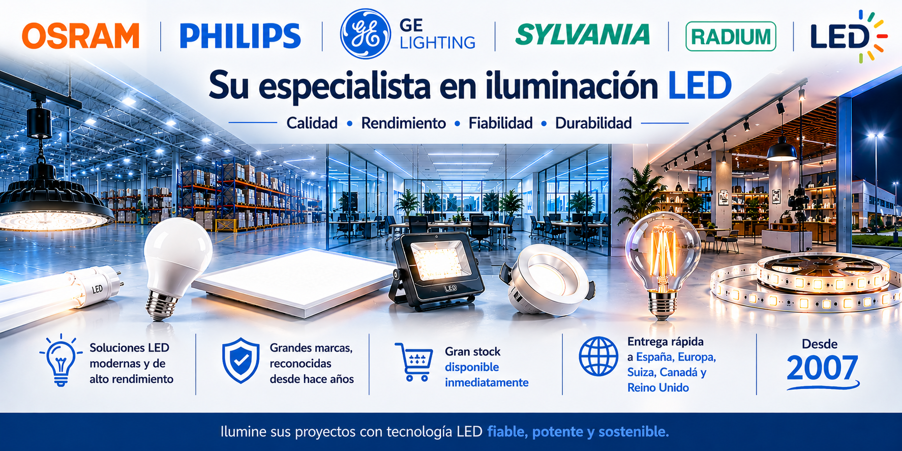 StrassElec – Especialista en iluminación profesional