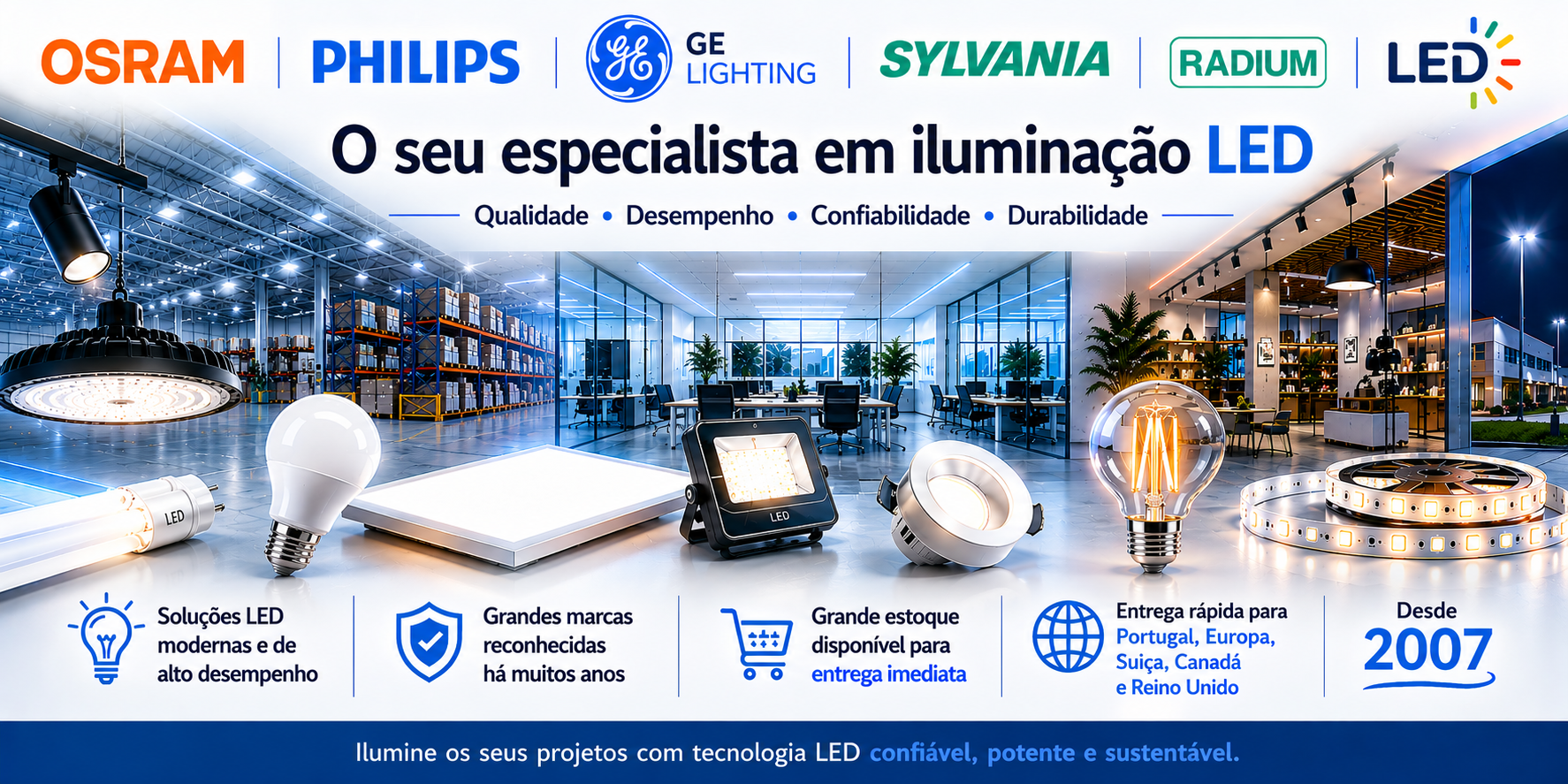 StrassElec – Especialista em iluminação profissional
