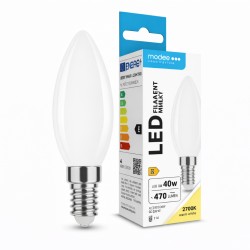 Bombilla LED Filament C35 E14 4 W 430 lm 2700 K