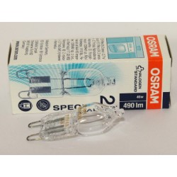 Bombilla OSRAM Halopin G9 230V 40W, horno de pizza 500 °C
